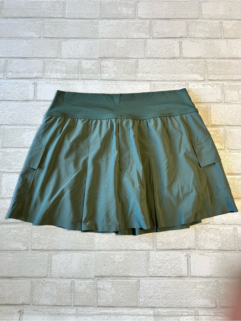 Offline Active Green mini Skort with pockets Golf Tennis size large